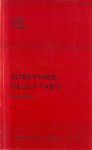 Cover: Altes Ethos - Neues Tabu