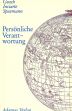 Cover: Pers&ouml;nliche Verantwortung